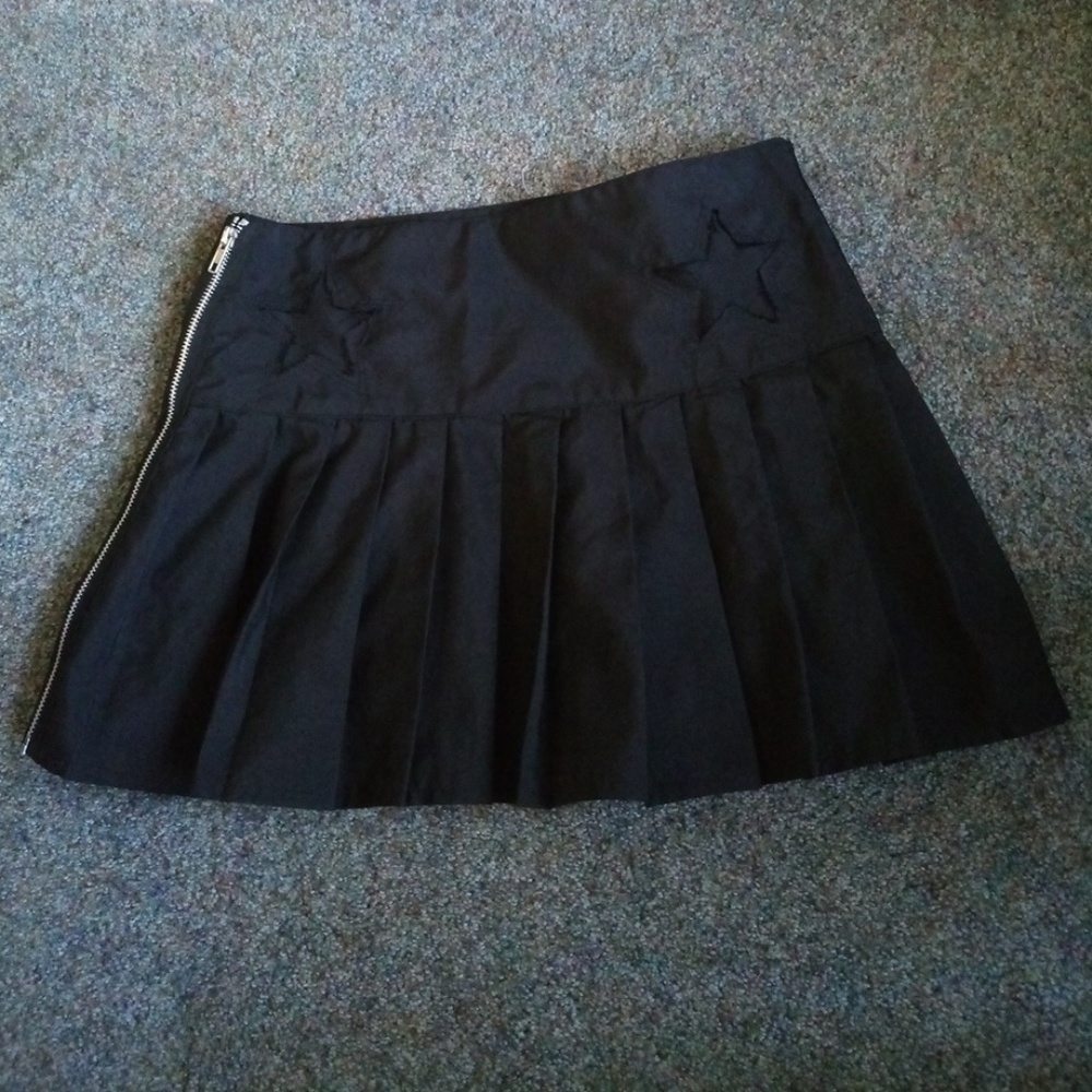 Rare Vixxsin mini pleated skater skirt punk gothic